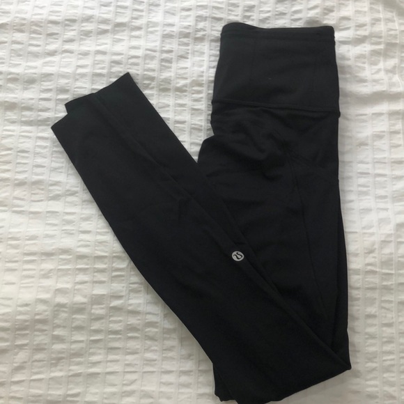 Lululemon Fast and Frees Black 25” - Picture 3 of 6
